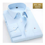 NUKTY  reserva aramy New men shirt Long Sleeve Men Dress Shirt Fashion Male Business Formal Wear Office Working Shirts white shirt