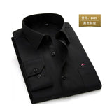 NUKTY  reserva aramy New men shirt Long Sleeve Men Dress Shirt Fashion Male Business Formal Wear Office Working Shirts white shirt