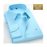 NUKTY  reserva aramy New men shirt Long Sleeve Men Dress Shirt Fashion Male Business Formal Wear Office Working Shirts white shirt