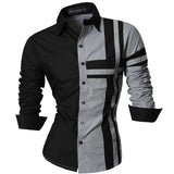 jeansian Spring Autumn Features Shirts Men Casual Jeans Shirt New Arrival Long Sleeve Casual Slim Fit Male Shirts Z034