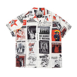 WACKO MARIA Shirt Portrait printing Men Women 1:1 Top Tees Fashion Streetwear Shirts
