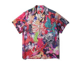 WACKO MARIA Shirt Portrait printing Men Women 1:1 Top Tees Fashion Streetwear Shirts