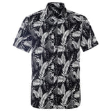 Nukty Summer Pure Cotton Mens Hawaiian Shirt Printed Short Sleeve Big Us Size Hawaii Flower Beach Floral Patterns