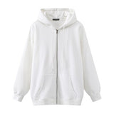 Oversize Women Thick Warm Hooded Jackets Winter Fashion Ladies Soft Cotton Long Coats Vintage Girls Chic Minimalism