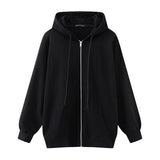 Oversize Women Thick Warm Hooded Jackets Winter Fashion Ladies Soft Cotton Long Coats Vintage Girls Chic Minimalism