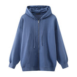 Oversize Women Thick Warm Hooded Jackets Winter Fashion Ladies Soft Cotton Long Coats Vintage Girls Chic Minimalism
