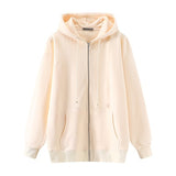 Oversize Women Thick Warm Hooded Jackets Winter Fashion Ladies Soft Cotton Long Coats Vintage Girls Chic Minimalism