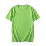 New Summer 100% Cotton Men's T Shirt Casual Short Sleeve Black White Pink Gray Basic T Shirts Daily Casual Tops Tees 4XL