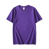 New Summer 100% Cotton Men's T Shirt Casual Short Sleeve Black White Pink Gray Basic T Shirts Daily Casual Tops Tees 4XL