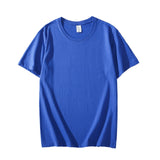 New Summer 100% Cotton Men's T Shirt Casual Short Sleeve Black White Pink Gray Basic T Shirts Daily Casual Tops Tees 4XL