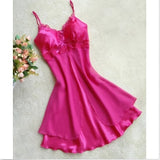 1Pc New Sale Women's Lace Lingerie Nightgown Babydoll Strap Sleepwear Sleepshirts