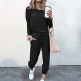 Autumn Pajama Set Women Sleepwear Lounge Wear Set Female Loungewear Nightwear Ladies Homewear Women Sleep Wear