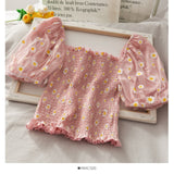 Sequins Strawberry Dress Women Printed High Waist Mid-length Mesh Female Elegant Party Dress Puff Sleeve Princess Women Dress
