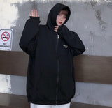 Vintage Long Sleeve Hoodie Sweetshirt Clothes Women Fashion Zip Up Cute Bear Hoodies Autumn Winter Coat Loose Harajuku Top