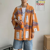 Japanese shirt men kimono Chinese kimono geisha new arrival Japanese street clothing harajuku kimono