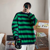 Spring Men Classic Striped Hoodies Mens Hip Hop Streetwear Sweatshirt Male Casual Trend Cotton Pullover M-5XL