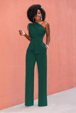 Nukty New Women Off Shoulder Casual Jumpsuits Wide Leg Pants Summer Elegant Rompers Womens Jumpsuit Party Overalls Female