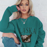 Los Angles Pullovers Women Hoodies Long Sleeve Loose Autumn Casual Woman Sweatshirt Fashion Hoodies For Women