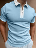 Men's Polo Shirt  Men Solid Polo Shirts Brand Men Short-Sleeved Shirt Summer Shirt Man Clothing Asian Size M-3XL