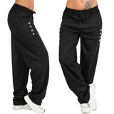 Spring Autumn Loose Casual Pants Women  Black Gray Pantalones Mujer Pantalon Femme Jogger Trousers Women Pants