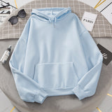 Oversized Hooded Sweatshirts Women Black Hoodie Women's Sweatshirt Hoodies Ladies Long Sleeve Casual Warm Pullover Clothes