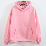 Oversized Hooded Sweatshirts Women Black Hoodie Women's Sweatshirt Hoodies Ladies Long Sleeve Casual Warm Pullover Clothes