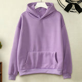 Oversized Hooded Sweatshirts Women Black Hoodie Women's Sweatshirt Hoodies Ladies Long Sleeve Casual Warm Pullover Clothes