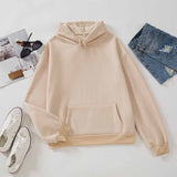 Oversized Hooded Sweatshirts Women Black Hoodie Women's Sweatshirt Hoodies Ladies Long Sleeve Casual Warm Pullover Clothes