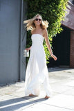 Woman Jumpsuit  Fashion Ladies Loose Casual Pant Elegant Long Romper Pants Overalls Chiffon  Jeans Beach Skinny  Playsuit