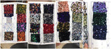 Nukty Black Mermaid Evening Dresses Sexy V Neck Made Women Prom Dresses Long Sleeves Sequined Side Split Robe De Soiree