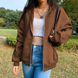 Y2k Women Hoodies Jacket Coat Harajuku Angel Dark Print Streetwear Hoodies Autumn Zipper Hooded E-girl Punk Sweatshirt Outwear