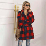 Nukty 31 Styles Women Autumn Winter Coat Korean Fashion Cardigan Jacket Women's Sweater Overcoat Female Vintage Clothes Trench Coat