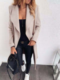 Nukty 31 Styles Women Autumn Winter Coat Korean Fashion Cardigan Jacket Women's Sweater Overcoat Female Vintage Clothes Trench Coat