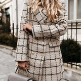 Nukty 31 Styles Women Autumn Winter Coat Korean Fashion Cardigan Jacket Women's Sweater Overcoat Female Vintage Clothes Trench Coat