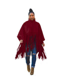 Plus Size Fringe Tassel Tops Women Winter Clothes Turtleneck Pullovers Long Sleeve Harajuku Y2k Loose Oversized Sweatshirts 5XL