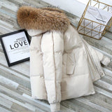 Hooded Overcoat Parka 3XL Down Padded Jacket Women Winter Cotton Coat Jackets Loose Korean Zipper Outerwear Female