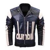Men's Faux Fur Trench Coat Winter Motorcycle PU Leather Bomber Jacket Men Stand Collar Windbreaker Jackets Slim Warm Outerwear