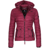 Nukty Women Winter Jacket Coat Warm Clothes Puffer Parkas Fashion Outwear Slim Fit Solid Casual Hooded Coat Women Parka