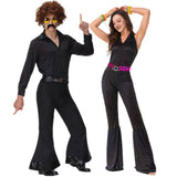 Purim Halloween Party Cosplay Rock Hippie Costumes for Women Men Couples Vintage 60s 70s Disco Stage Performance Dancing Outfit