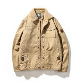 Brand New Men's Winter Cotton Fleece Jacket High Quality Outdoors Sports Hooded Washed Coat Casual Jacket