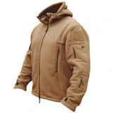 Stylish Men Coat Winter Thermal Fleece Jacket Outdoors Sports Hooded Coat Softshell Outdoor Jackets