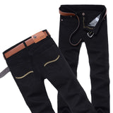 910 high quality  Brand New Men's Fashion Jeans Hot Jeans For Young Men Sale Men's Pants Casual Slim Cheap Straight Trousers