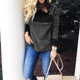 Women Hoodies Lamb Wool  Sweatshirts Knitted Halter Tops Coats Ladies Winter Autumn Warm Pullovers