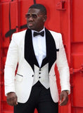 Pieces Casual 3 Prom Wedding Suits For Men Groom Tuxedos One Button Notch Lapel Groomsmen Best Man Suit Wedding Mens Suits
