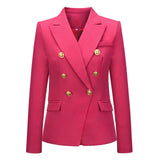 Winter Autumn Women Coats Long Sleeve Plaid Fashion Slim Female Blazer Office Business Jackets For Women Plus Size Clothing