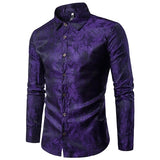 NUKTY (Jackets + Pants) Men Business Casual Slim Suit Sets Fashion printed Tuxedo Wedding formal dress Blazer stage performances Suit