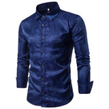 NUKTY (Jackets + Pants) Men Business Casual Slim Suit Sets Fashion printed Tuxedo Wedding formal dress Blazer stage performances Suit